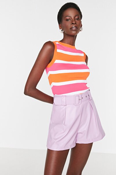 Trendyol Collection Fuchsia Trikot Bluse TWOSS22BZ1170