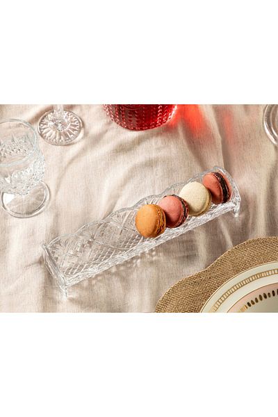 English Home Lusi Glass Presentation Plate 24 Cm