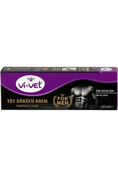 Vi-vet Vivet Depilatory Cream for Men 125 ml