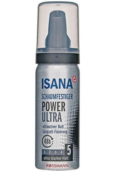 ISANA Marka: Power Ultra Saç Köpüğü Ultra Güçlü, Seyahat Boy 50 Ml Kategori: ...