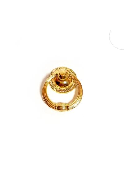 Red Level نماذج مقابض بأزرار ذهبية ريفية - مقابض لدرج الخزانة وأثاث المطبخ