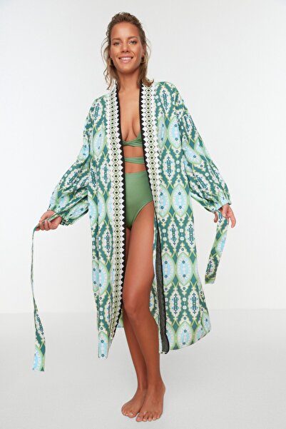 Trendyol Collection Kimono & Caftan - Multi-color - Relaxed