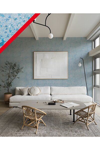 Nishplas Enerjik Isı Ve Ses Yalıtımlı Ipek Sıva Manolya Serisi - Bulut Mavi