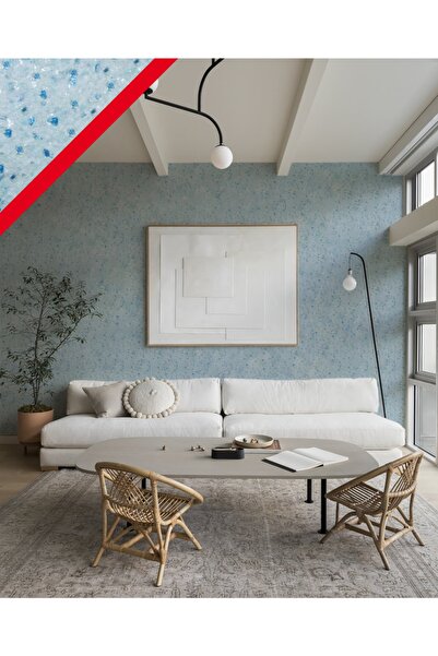 Nishplas Enerjik Isı Ve Ses Yalıtımlı Ipek Sıva Manolya Serisi - Mnl 003 Mavi