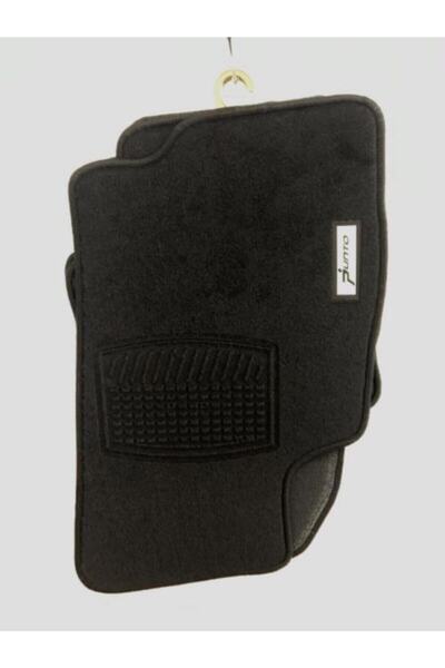 iq elektronik Fiat Punto Siyah Halı Paspas Logolu Orjinal Mugen Paspas Birebir