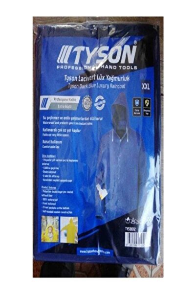 TYSON Lüx Yağmurluk Xxl - Lacivert