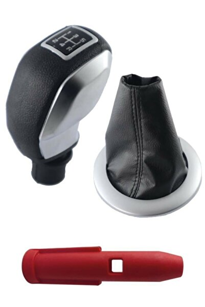 Generic Brand Renault Megane 2 Compatible Gear Knob Glass Cover Chrome + Gear...