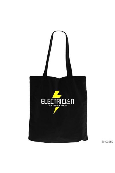 Z zepplin Electrician Black Canvas Cloth Bag