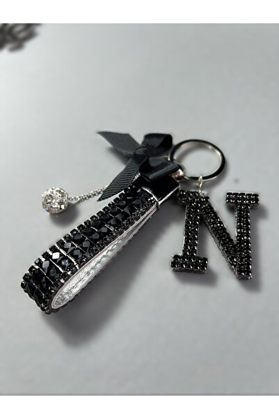 TASARIM ARABAM ATİKE ELİF AKIN Siyah Baget Siyah Metre Işı Anahtarlık Siyah N...