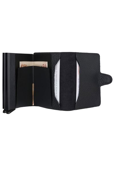 WalSmart Twin Floter Leather Wallet with Smart Mechanism