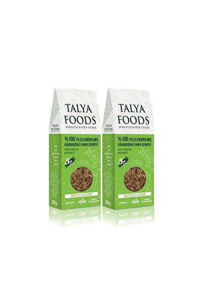 TALYA FOODS Çiğ Karabuğday Şehriye - 2'li Set