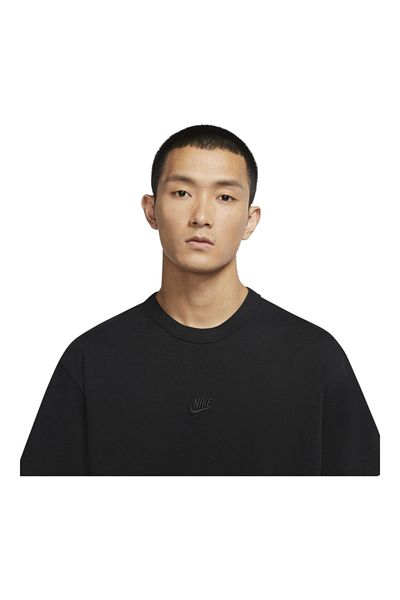 Nike Sportswear Premium Essentials Short-sleeved Men's Black Color T-shirt