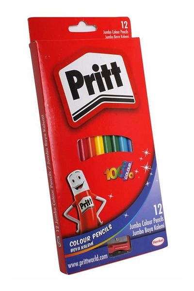 Pritt 12 Colors Jumbo Dry Paint Full Size1219733