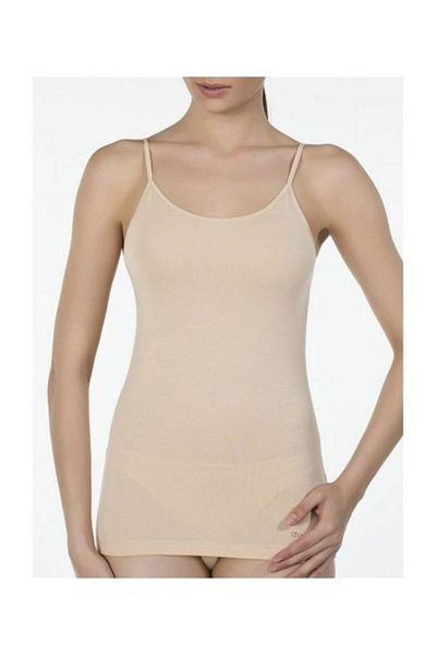 Kom Pack of 2 Women's Basic Top Rope Strap Undershirt