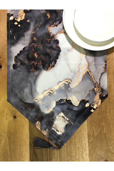 desen izmir American Service,grey Marble Runner