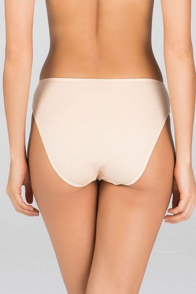 Kom Chiloți de damă din bumbac pieptănat Lycra Compact Basic Slip 4 piese