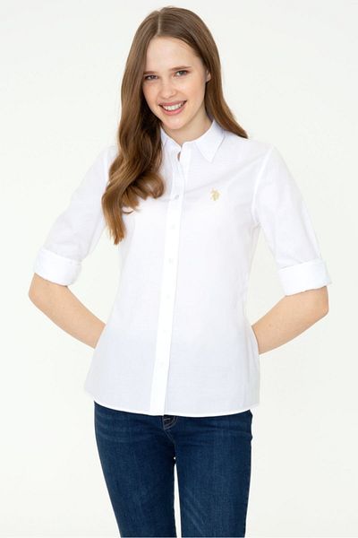 U.S. Polo Assn. Cămașă pentru femei US Polo Assn roz G082gl004.000.1365307