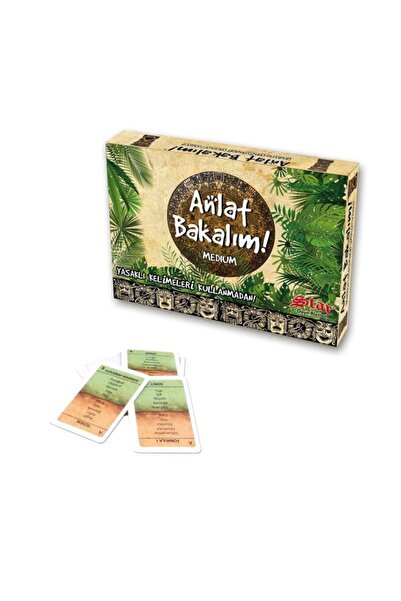 Star Oyun Ikili Anlat Bakalım Oyun Kartı