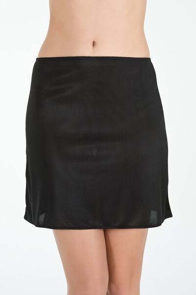 Kom Γυναικείο Μαύρο Basic Mini Underskirt JP 0048601 SiYA