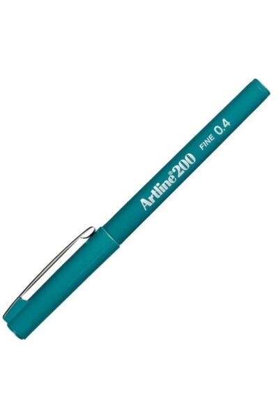 artline 200 Fine 0.4 Fineliner Felt Tip Pen Dark Green