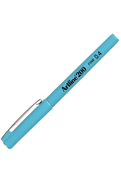 artline 200 قلم تحديد رفيع 0.4 لون أزرق فاتح