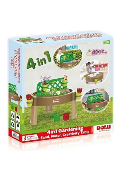 Dolu Bahçe, Kum Su Aktivite Masası 4 Ü 1 Arada
