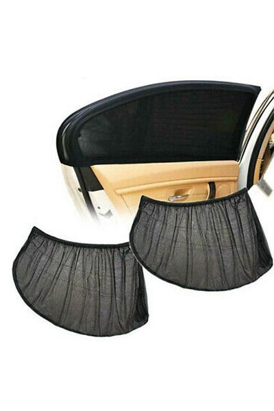 Apex Car Vehicle Auto Side Window Sunshade Cover Curtain Case Sunshade Car Mother Baby Breastfeeding Curtain - 2 Pcs