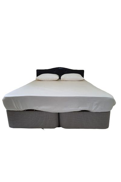 BİLGEM TEKSTİL Elastic Sheet Cotton Satin 160x200 +2 Pieces 50x70 Set