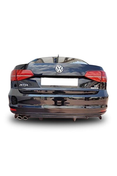 AKC TUNİNG Vw Jetta Difüzör Gli Piano Black Plastik 2014