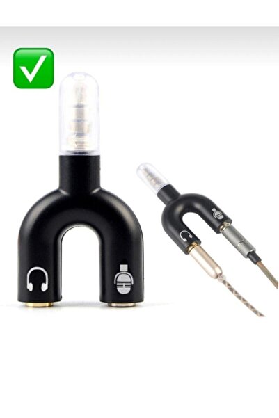Mastertech Kulaklık Mikrofon Ayırıcı Çoklayıcı 3.5mm Splitter Switch Stereo Dönüştürücü