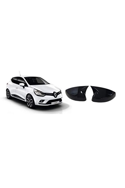 Genel Markalar Renault Clio 4 Ithal Piano Siyah Batman Yarasa Ayna Kapağı Uyumlu