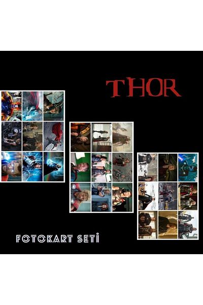 PrimeShoping Marvel Thor Photocard Set