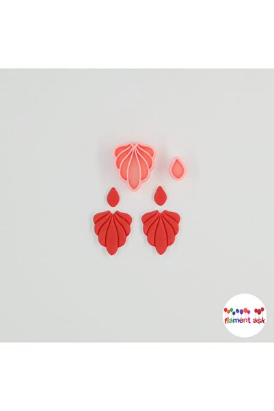 flament aşk Polimer Kil Kalıbı