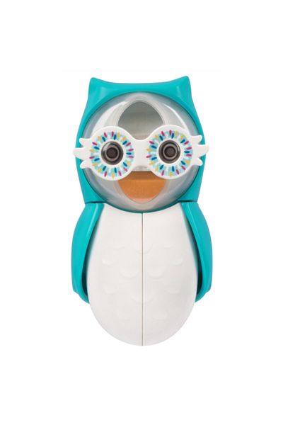 Flipper Antibacterial Cover One Minute Timer (Owl) Toothbrush Container