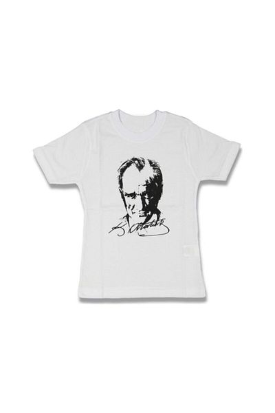 Muraty Tricou cu imprimeu Ataturk pentru copii unisex