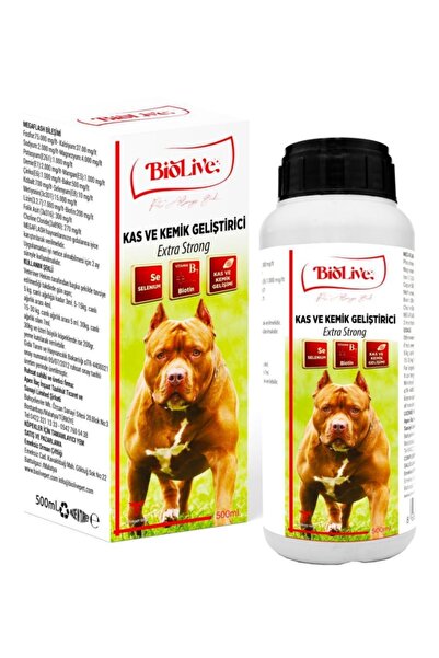 Biolive Extra Strong Köpekler Için Kas Ve Kemik Geliştirici 500ml