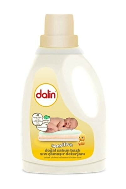 Dalin Sensitive Doğal Sabun Bazlı 1500 ml 4'lü Sıvı Çamaşır Deterjanı