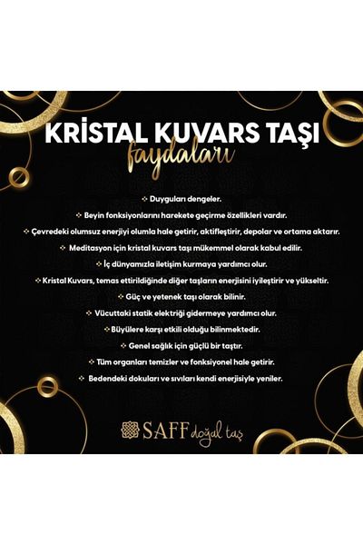 Saff Doğal Taş سوار مربع من حجر الكوارتز الطبيعي الكريستالي المعتمد210171