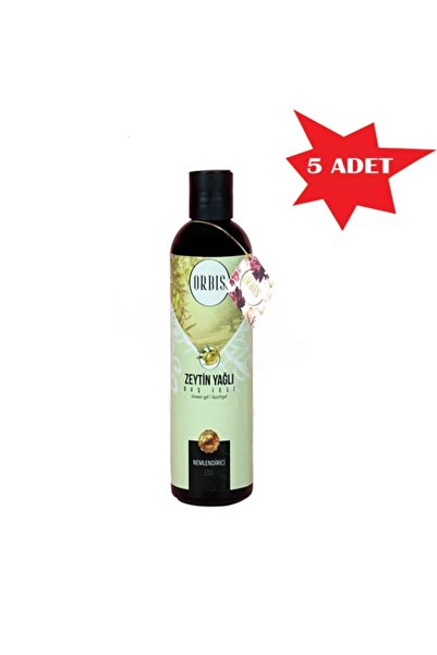 ORBİS Duş Jeli 400 ml Zeytinyağı 5 Adet