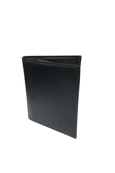 Arpelle Arı 102 Men's Leather Card Holder Wallet Black