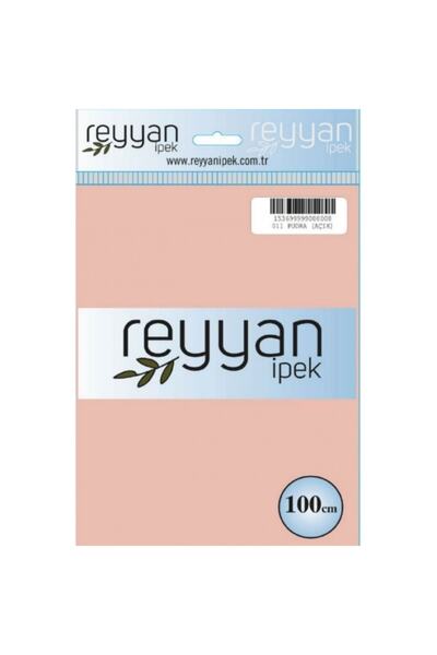 REYYAN Ipek Yazma Düz Renk: Açık Pudra 011