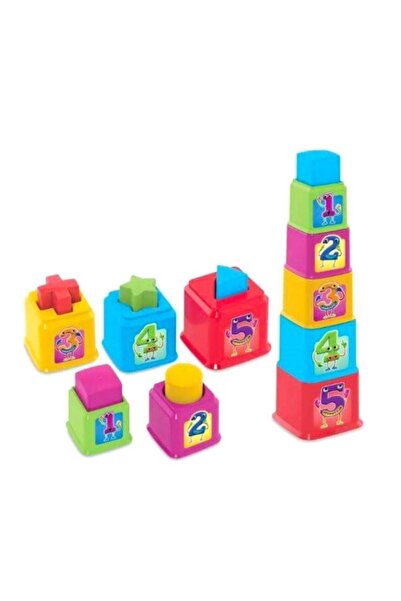 DEDE Toy Square Tower Bultak 03464
