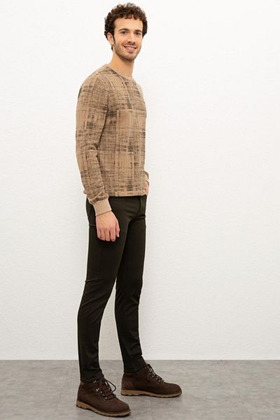 U.S. Polo Assn. Πόλο Ανδρικό Slim Fit Chinos Παντελόνι 1265957 Carlos 111 Koyuhaki