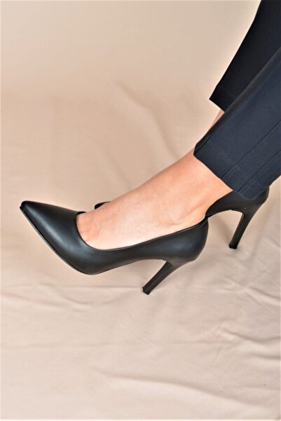 ALİS DRESS Siyah 9 Cm Topuklu Stiletto