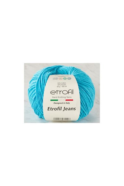 Etrofil Punch (punç) και Amigurumi Ipi Jeans 021 γαλάζιο