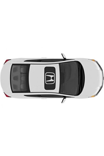 Melek Pazarı Beyaz Renk, Honda Sunroof Oto Sticker, Araba Sticker