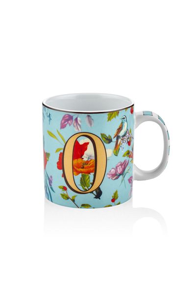 The Mia Floragram Mug O Letter
