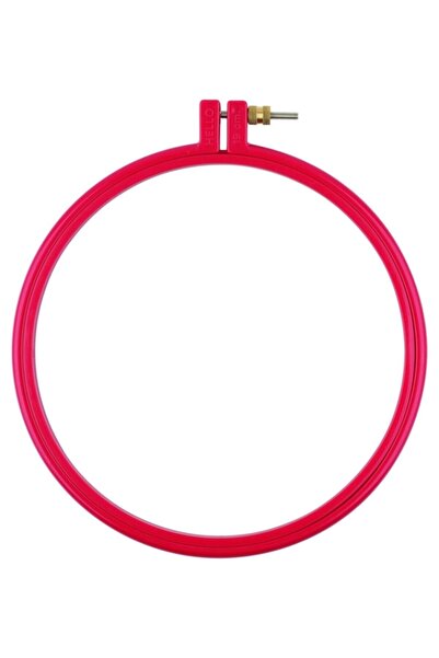 Tuva بكرة بلاستيكية حمراء اقتصادية مقاس 24 سم - قطعة واحدة