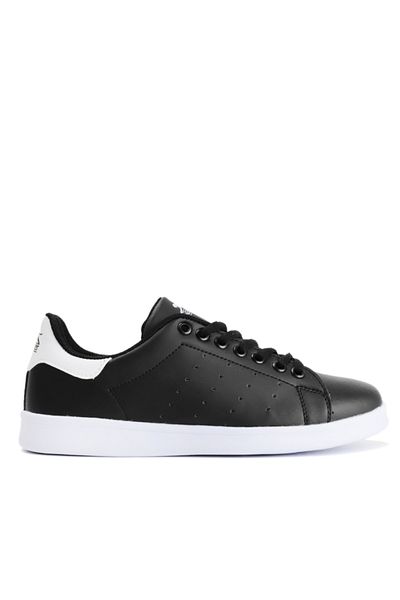 Slazenger Ibtıhaj Sneaker Γυναικεία Παπούτσια Μαύρα Λευκά