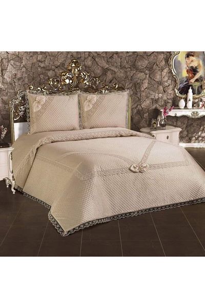 Çeyizci Sokağı Smile Double Kdk Bedspread 3 Pieces